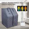 Sojourner Portable Sauna for Home - Steam Sauna Tent -Personal Sauna - Sauna Heater; Tent; Chair; Remote Included for Home Sauna