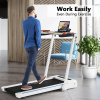 2.25HP FOLDING TREADMILL RUN, WALK, JOG MACHINE WITH TABLE -SPEAKER & REMOTE
