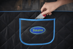 Personal Sauna Tent for Relaxation & Spa at home. Portable Folding Full Size 1000W&2.2L steam Generator.  Fast heating. Folding Steel Rim