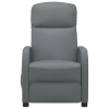 Massage Reclining Chair - Anthracite Color - Faux Leather