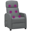 Massage Reclining Chair - Anthracite Color - Faux Leather