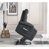 Liyasi Electric Power Lift Recliner Chair with Massage and Heat, 3 Positions, 2 Side Pockets, Cup Holders, USB Charge Ports, High-end Quality Cloth
