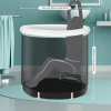 Recovery Ice Tub Foldable Adult Bathtub Outdoor Portable Cold Water Therapy Tub Fitness Rehab for Athletes - Long Lasting Insulated Ice Tub- Adult