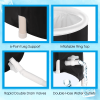 Recovery Ice Tub Foldable Adult Bathtub Outdoor Portable Cold Water Therapy Tub Fitness Rehab for Athletes - Long Lasting Insulated Ice Tub- Adult