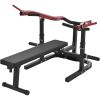 Weight Chest Press Bench - Press Machine - 11 Adjustable Positions - Flat Incline for Chest & Arm Ab Workout, Home Gym Equipment Combined Max 2000 LBS