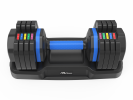 Adjustable Dumbbell - 55lb x2 Dumbbell Set of 2 with Anti-Slip Handle, Fast Adjust Weight by Turning Handle with Tray, Full Body Workout
