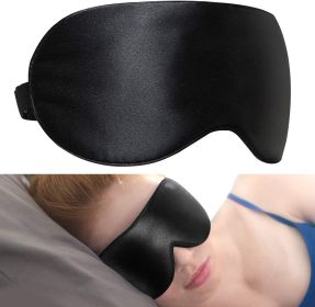 Lacette Silk Eye Mask - Light Blocking Sleep Mask, 100% Night Blindfold for Sleeping with Adjustable Strap, Comfortable (ADULT-UNISEX)