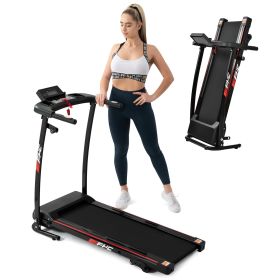 FYC Folding Treadmill for Home Portable Electric Motorized Treadmill Running, Walking, Jogging - Compact Treadmill for Home Gym Fitness Workout