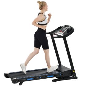 FYC Folding Treadmill for Home - 300 LBS Weight Capacity with Incline/Bluetooth/APP, 3.25HP Foldable Electric Treadmill Easily Assemble