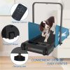 FYC 2-in-1 Dog Treadmill for Home - 220lbs Weight Capacity Folding Pet Training Machine Compact Exercise Workout Foldable Running Machine Portable