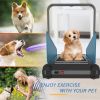 FYC 2-in-1 Dog Treadmill for Home - 220lbs Weight Capacity Folding Pet Training Machine Compact Exercise Workout Foldable Running Machine Portable