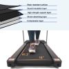 Folding Treadmill for Home with Desk - 2.5HP Compact Electric Treadmill for Running and Walking Foldable for Small Spaces-265LBS Weight Capacity