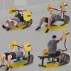 Weight Chest Press Bench - Press Machine - 11 Adjustable Positions - Flat Incline for Chest & Arm Ab Workout, Home Gym Equipment Combined Max 2000 LBS