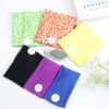 6 Pack Headband with Buttons for Women Holder for Nurses Ear Protection Holder Elastic Non-Slip Button Headwrap for Women Yoga Sports Running