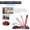 2 in 1 Under Desk Treadmill for Home, Installation-Free Foldable Treadmill Compact Electric Running Machine, Remote Control - LED Display