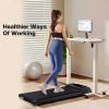 Under Desk Treadmill, Walking Treadmill 2 in 1 for Walking, Quiet and Powerful, Installation-Free