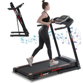 Folding Treadmills for Home 3.5HP Portable Foldable with Incline; Electric Treadmill for Running Walking Jogging Exercise; 300lbs Capacity.