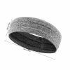 Gray Outdoor Sports Headband Portable Fitness Hair Bands Man Woman Hair Wrap Brace Elastic Cycling Yoga Running Exercising