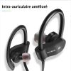Wireless 4.1 Bluetooth Earphone Ear loop Earbuds Bluetooth Headset Wireless Sport Earpiece Handsfree with Mic for All Smart Phone
