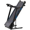 Electric Treadmill w/Auto Incline, Foldable 3.5HP Double Running Board Shock Absorption Pulse Sensor Bluetooth Speaker APP FITSHOW.