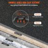 VEVOR 12 PCS 1/2 inch Thick Gym Floor Mats, 24" x 24" EVA Foam & Rubber Top Interlocking Workout Floor Mats with 48 sq.ft Coverage, Waterproof