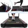 FYC Folding Treadmill - 330 LBS Weight Capacity with Incline/Bluetooth; 3.5HP 16KM/H Max Speed Foldable Electric Easy to Assemble