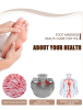 Electronic Acupuncture Infrared Frequency Foot Massager - Multifunction with Remote Control  -  Health Care Massage