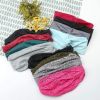 12pcs Headbands for Women Sweat Wicking Wrap Headband Elastic Turban Wide Knot Bows Head Wraps Hair Bands Running Athletic Yoga