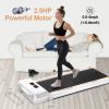 FYC Under Desk Treadmill 2.5HP Electric Slim Walking Treadmill 265LBS - with APP Bluetooth Remote Control LED Display;  Run/Walk/Jog
