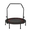 Folding Trampoline with Handlebar - Portable - Safe Padded Frame Cover for Children/Kids/Adult