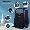 Personal Sauna Tent for Relaxation & Spa at home. Portable Folding Full Size 1000W&2.2L steam Generator.  Fast heating. Folding Steel Rim