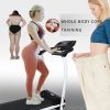 YSSOA High Performance Folding Treadmill, Workout Running Machine with LCD Display and Phone Slot, Compact Treadmill - White and Black