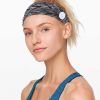 6PCS Headbands with Button for Women Men Hair Bands Accessories for Yoga Sports Running Washing Face Holder for Nurses Non-Slip Head Wrap