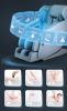 Massage Chairs SL Track Full Body Massage Recliner with Foot Roller, Airbag Massage, Zero Gravity, Bluetooth Speaker Black