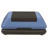 16in Square Aerobic Step Platform with 4 Risers Adjustable Exercise Fitness Workout Stepper, Blue