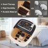 Foot Spa Bath Massager with Heat Vibration and Temperature and Time Setting