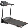 Compact Easy Folding Treadmill Motorized Walking/Running/Jogging Machine with Audio Speakers and Incline Adjuster RT