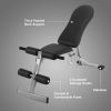Adjustable Utility Bench for Workout Incline; Flat and Decline Multi-Purpose