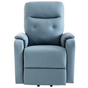 Massage Recliner Chair Electric Power Lift Chairs with Side Pocket, Adjustable Massage and Heating Function for Adults and Seniors-Squirrel Gray color