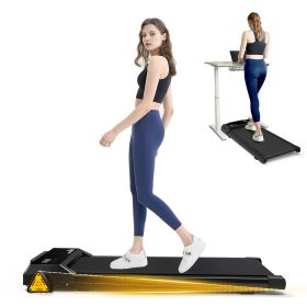 Under Desk Treadmill, Walking Treadmill 2 in 1 for Walking, Quiet and Powerful, Installation-Free
