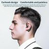 Bluetooth 5.0 Earpiece Driving Trucker Wireless Headset Earbuds Noise Canceling