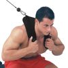 Abdominal Crunch Practical Gym Support U Shape Belt Bind Suspender Strap Handle Back Exercise Pulling Harness V-shape for cable mach