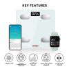 5 Core Scales for Body Weight Fat Bathroom Scale Smart Digital Bluetooth Weighing BMI bascula digital de peso y grasa corporal 400 lbs