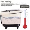 Foot Spa Bath Massager with Heat Vibration and Temperature and Time Setting