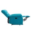 Power Lift Recliner Chair, Chenille Blue Elderly Chair with lifting, lying flat, heating, vibration massage, USB charging, remote control