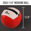 Wall Medicine Ball, Weight Ball - Soft Medicine Ball/Soft Wall Ball/Wall Ball Set for Core Training, Cross Training and Conditioning Workouts