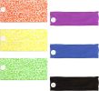 6 Pack Headband with Buttons for Women Holder for Nurses Ear Protection Holder Elastic Non-Slip Button Headwrap for Women Yoga Sports Running