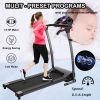 Folding Treadmills for Home, Foldable Electric Treadmill with LCD display, Lightweight Compact Treadmill Fitness Running Walking Jogging