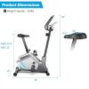 With LCD Monitor and Pulse Sensor Upright Magnetic Exercise Cycling Bike