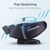 Massage Chair 4D Massage Chair Recliner, Zero Gravity Full Body Airbag Massage Chair with Body Scan Bluetooth Heat Touch Screen Foot Roller, etc
